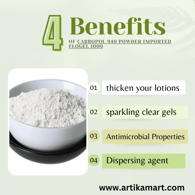 Carbopol 940 Powder Imported Flogel 1000