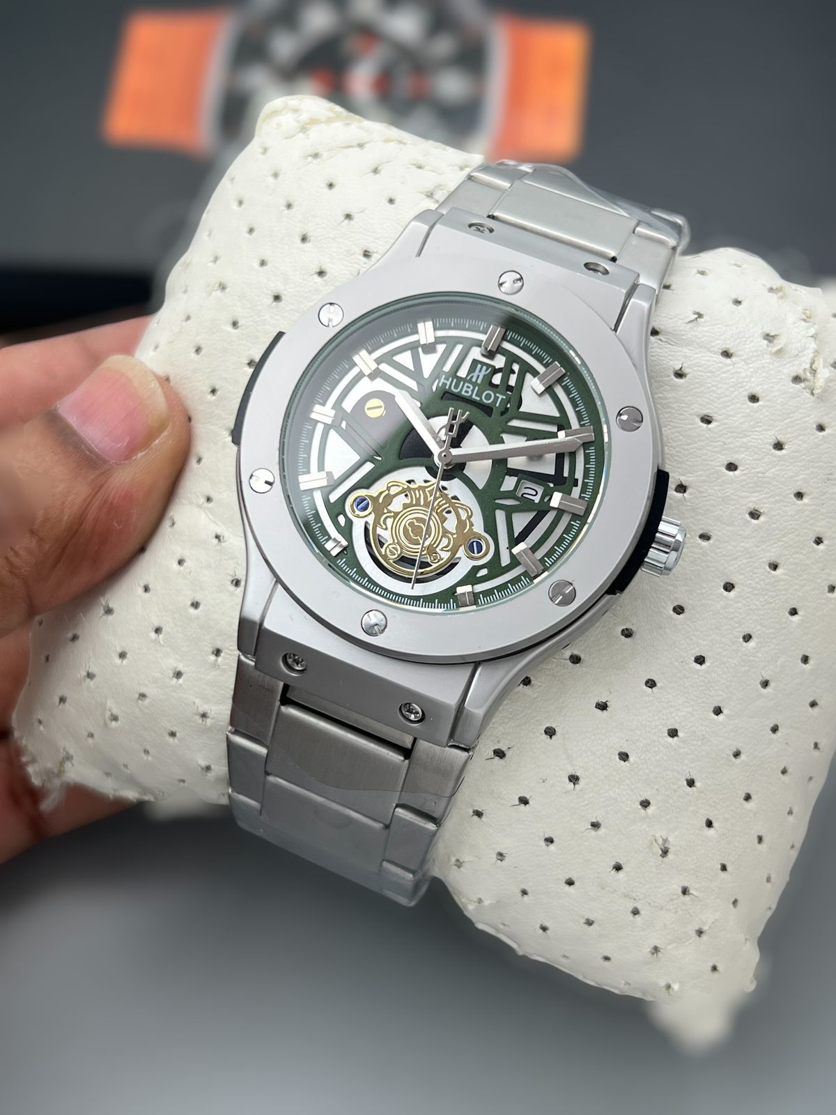 SEIKO Men’s   Metal belt  Date Wrkng